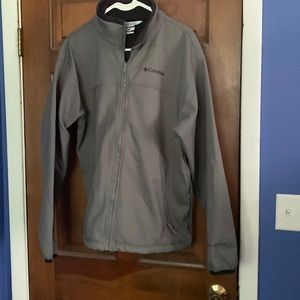Men’s gray Columbia Omni-shield jacket